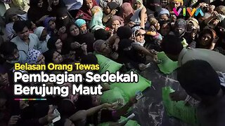 700 Orang Saling Berdesakan, Pembagian Sedekah Berujung Petaka