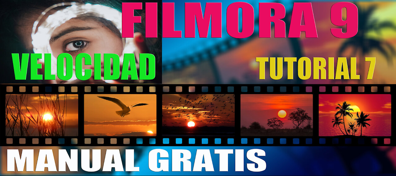 CÓMO HACER CÁMARA LENTA Y RÁPIDA EN UN VIDEO CON FILMORA 9 EFECTO REVERSA TUTORIAL 7 MANUAL GRATIS