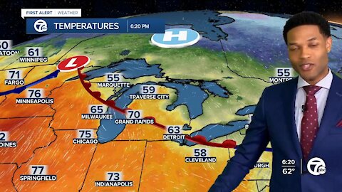 A warm and soggy week ahead