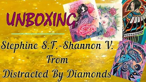 Unboxing all my Distracted by Diamonds Stash | Part 4 2 Artist | 31 days of Crafting