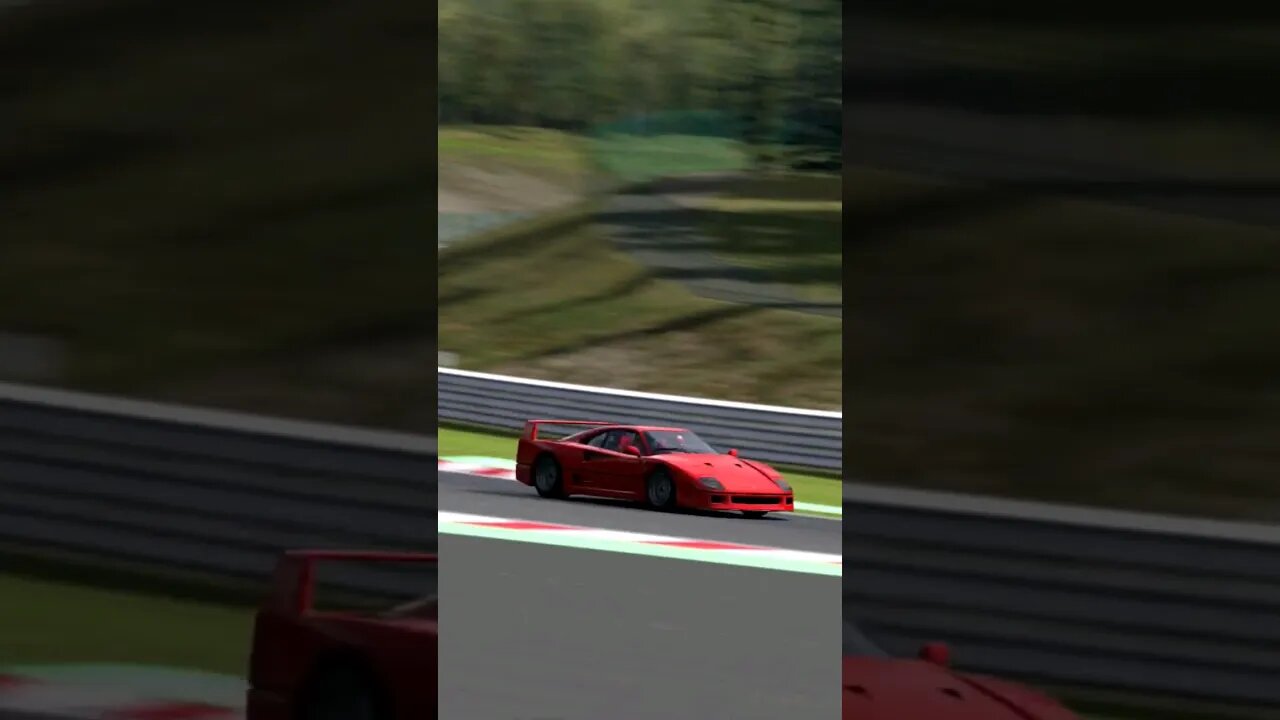 Casual driving in the F40