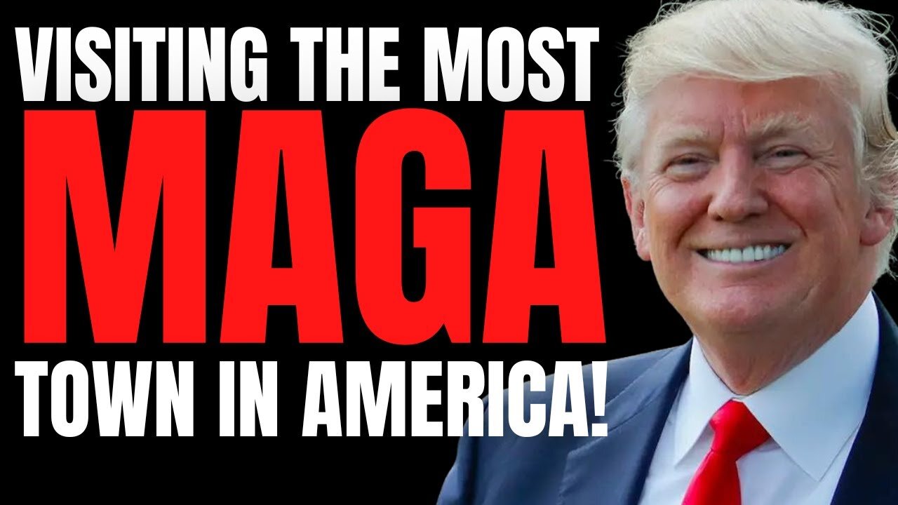 VISITING THE TOWN THAT LOVES TRUMP THE MOST!