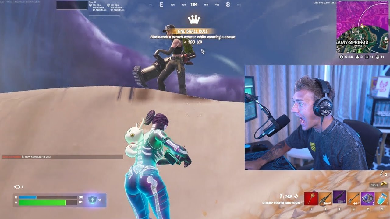 Ninja Couldn't Believe How Talented He Was Until..