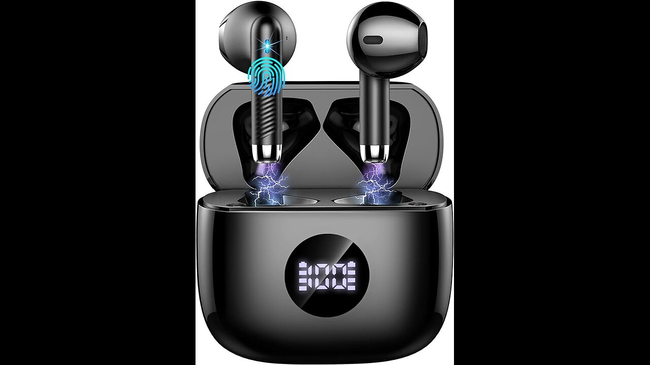 For order link in description Wireless Earbuds, Bluetooth 5.3 Ear Buds