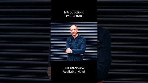 Introduction: Paul Aston