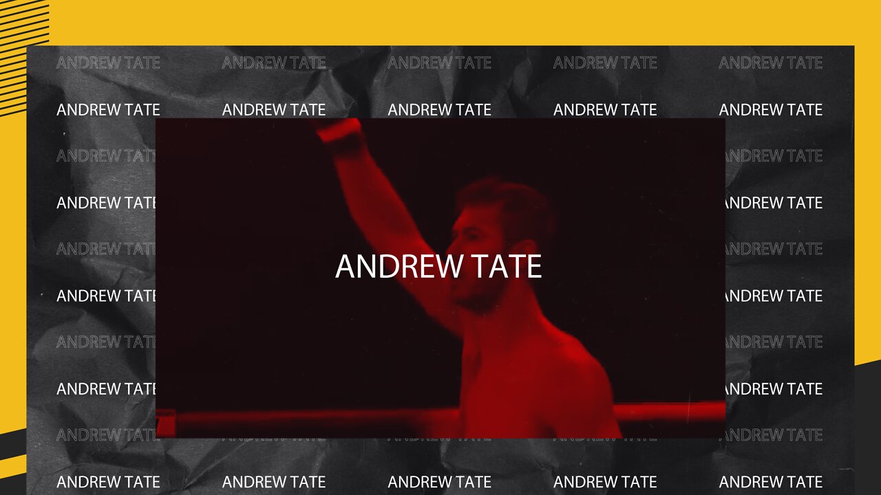 Andrew Tate Promo - Top G don’t miss