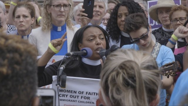 Faith Leaders Led A Prayer Vigil For Families Separated At The Border