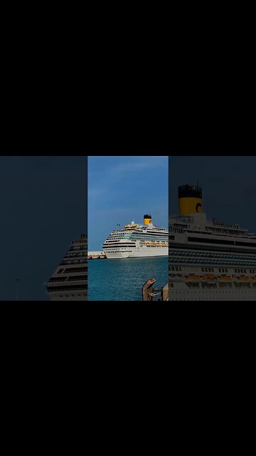 Costa favolosa #italie #tanger #maroc #maritime #cruiseship #odysseyoftheseas #shorts #short