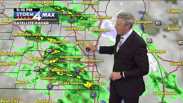 Rain showers on the way before weekend warmup