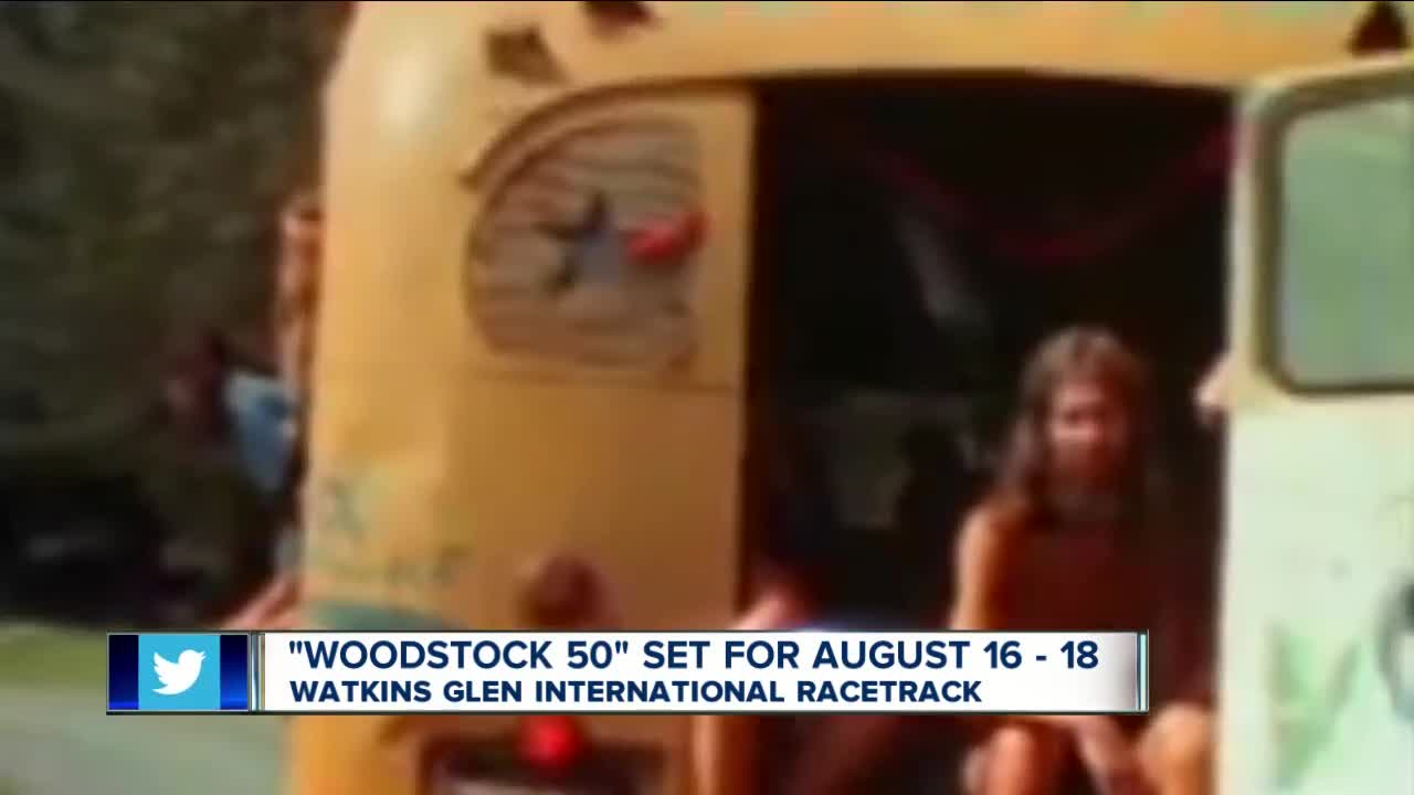 Woodstock at 50: anniversary concert coming to Watkins Glen