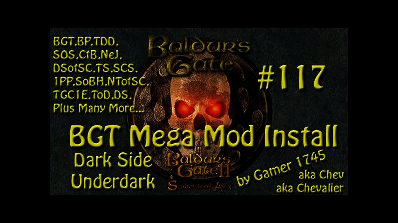 Let's Play Baldur's Gate Trilogy Mega Mod Part 117 - Dark Side