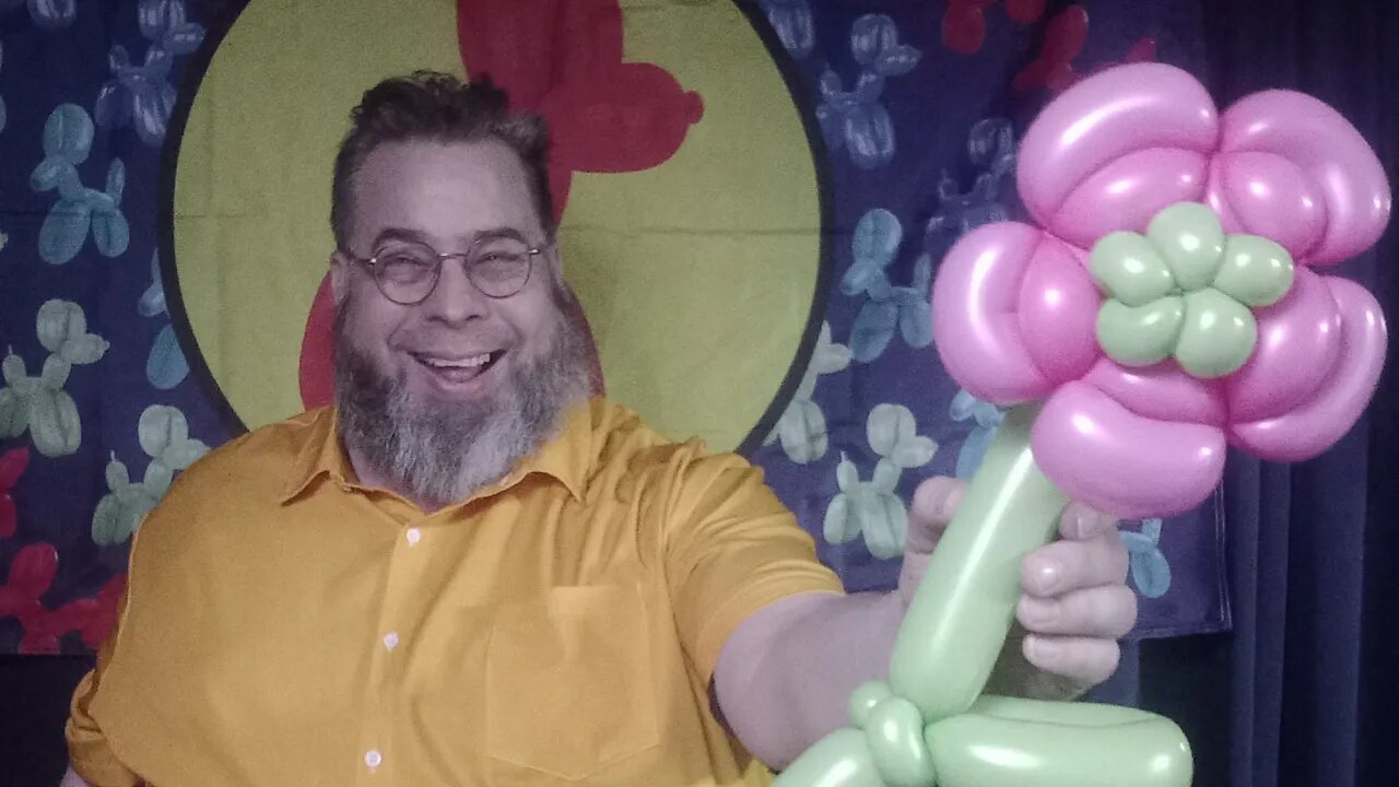 A Beautiful Five Petal Balloon