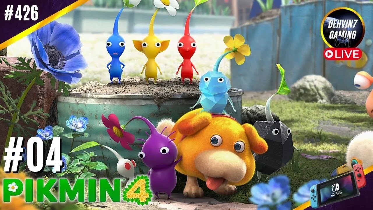 Getting Blue Pikmin on Day 7 and 8! Pikmin 4 Demo [#4] | Pikmin 4
