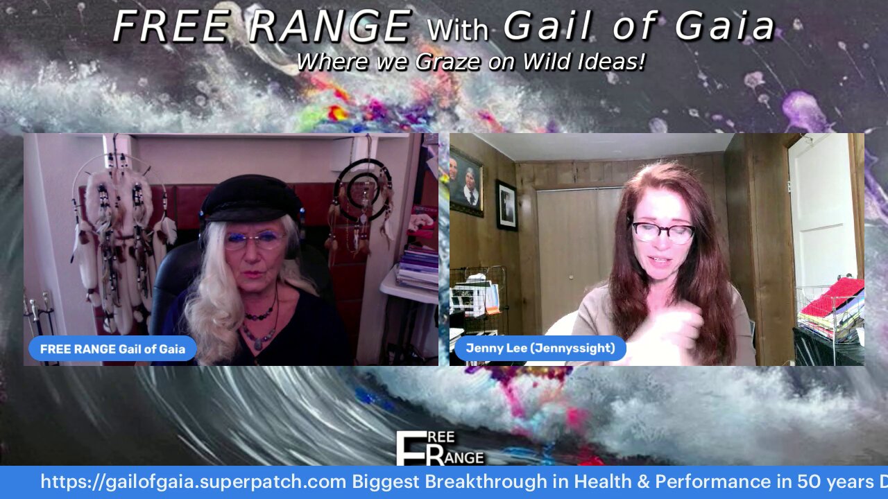 "Timeline, Earth & Frequency Changes" Jenny Lee, Seer & Gail of Gaia on FREE RANGE