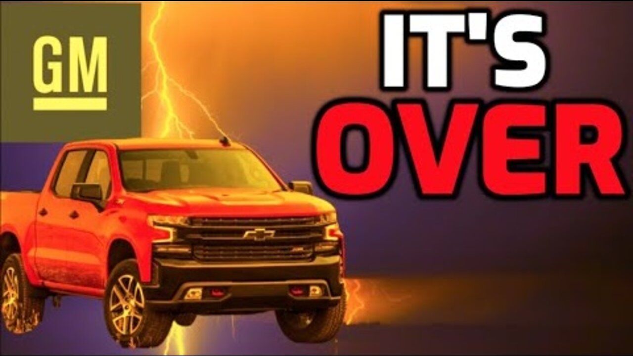 SHTF! UNBELIEVABLE... The END of General Motors?!?! (Chevy, Buick, GMC, Cadillac)