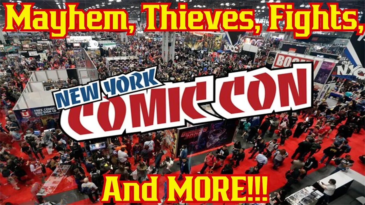 New York Comic Con CHAOS!