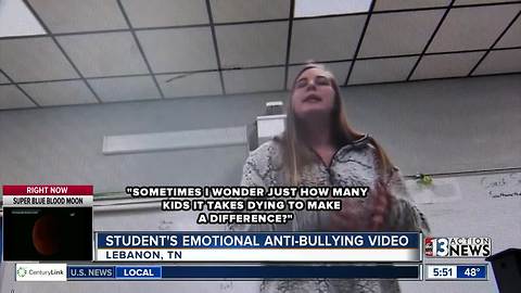 TN student's emotional video goes viral