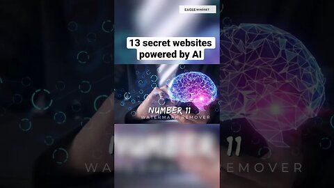 13 Secret Websites Powered by AI that will saves you hours of work #artificialintelligence #chatgpt