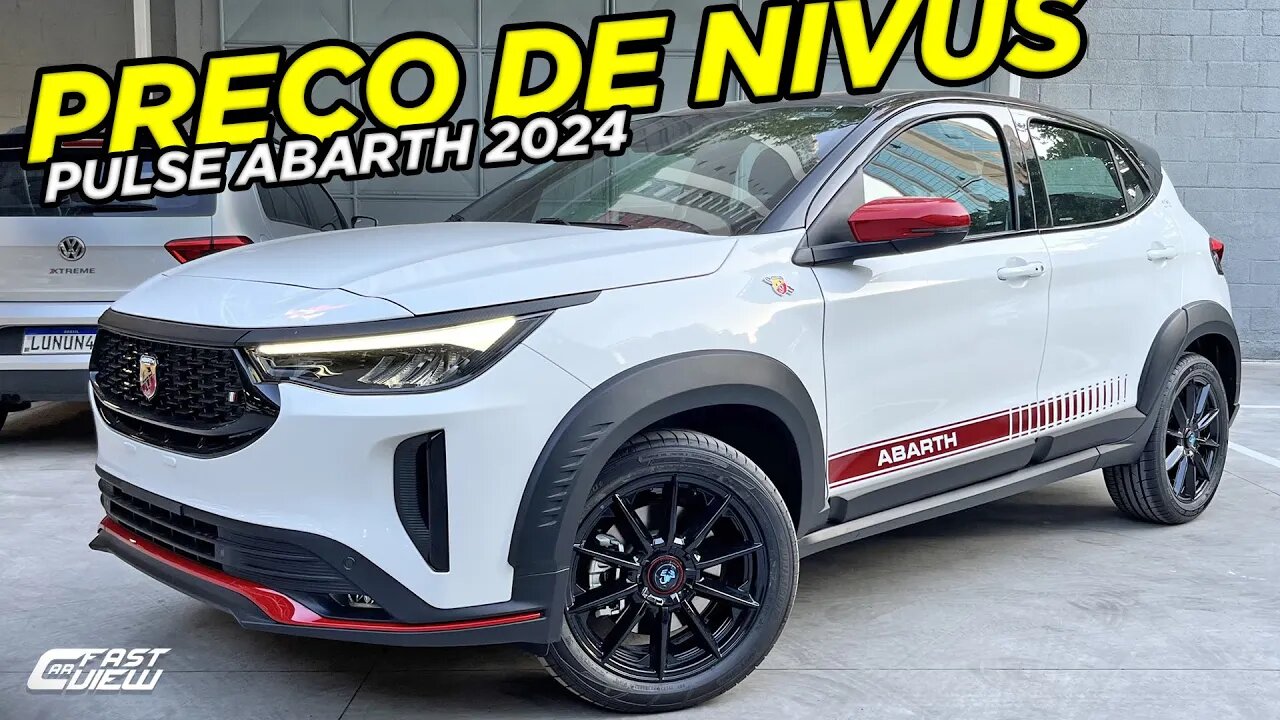 NOVO FIAT PULSE ABARTH 2024 COM PREÇO DE NIVUS HIGHLINE É +EQUIPADO, POTENTE E TEM MELHOR ACABAMENTO