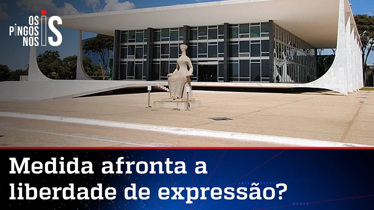 STF forma maioria para manter decreto antiarmas