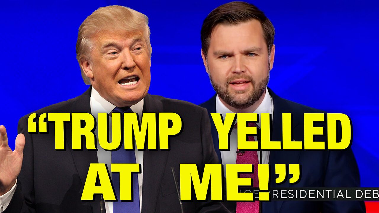 Donald Trump RIPPED Into Me Over My Debate Performance! – JD Vance