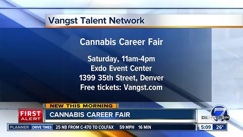 Cannabis Career Fair Saturday