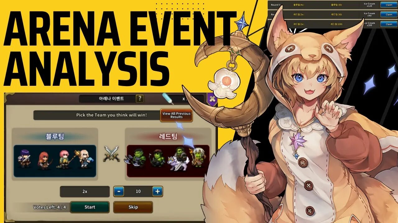 1 LEARN ARENA EVENT- Analyze event -Use vid pick best teams -MAKE $$$$ - Pull legendaries - BE KING!