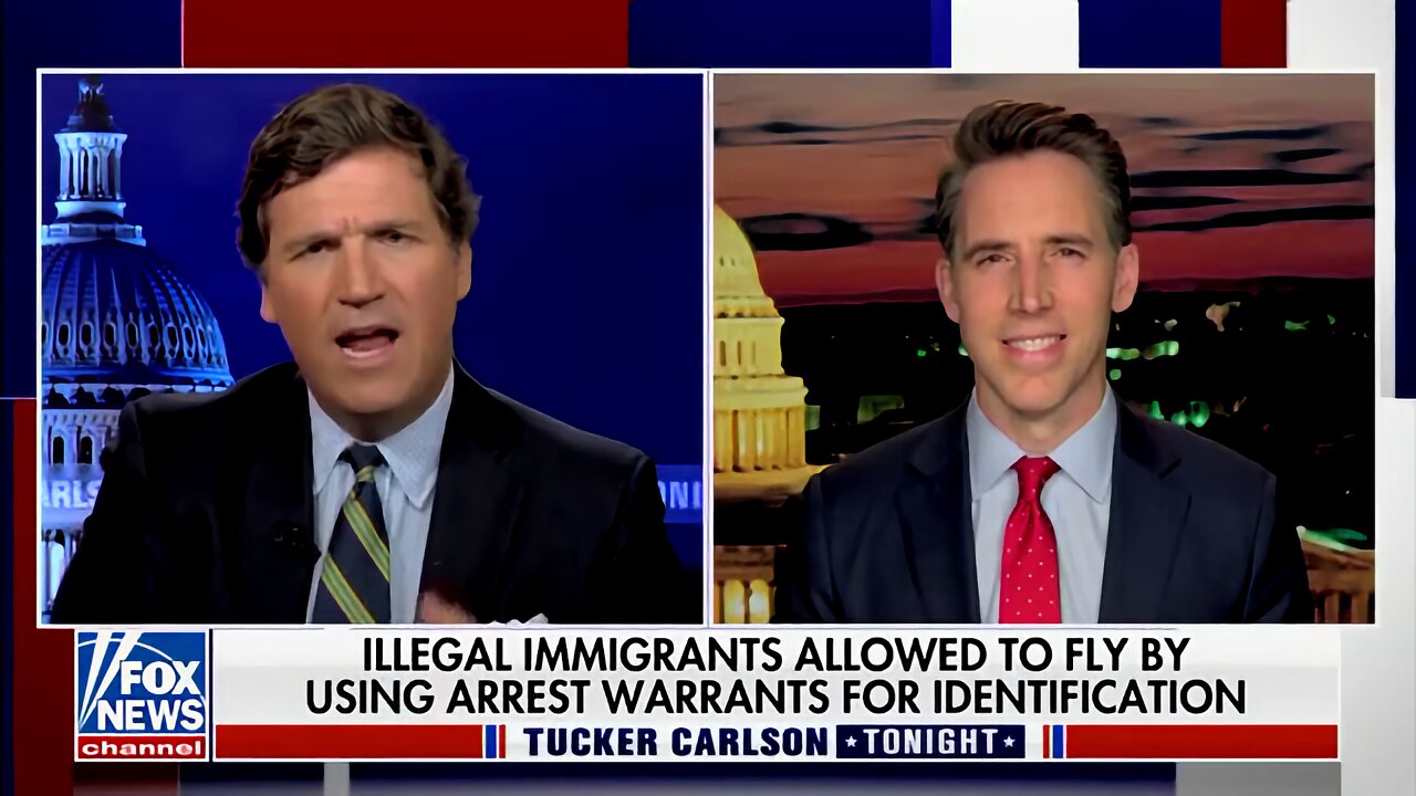 Sen. Josh Hawley: Illegal Aliens Using Arrest Warrants to Fly is Utter and Total Contempt