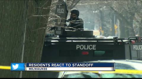 Milwaukee north side standoff leaves neighbors stuck in homes for hours