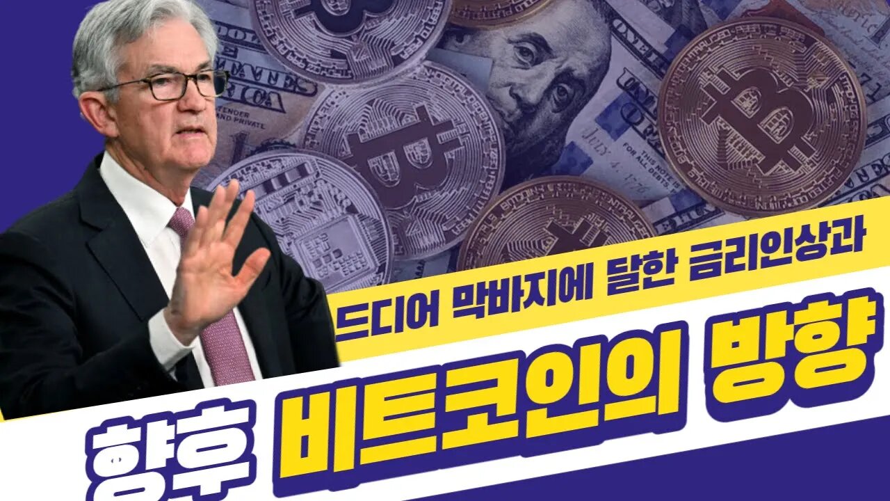 줍줍장 임박? 이제 기껏해야 1~2번 남은 금리인상 대응 방법과 향후 전망은? | 비트코인 실시간 생방송 쩔코TV 9월15일 요약본