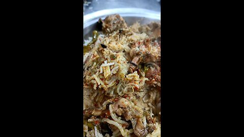 Chicken current pulao