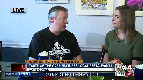 Taste of the Cape features variety of local restaurants - 7:30am live report
