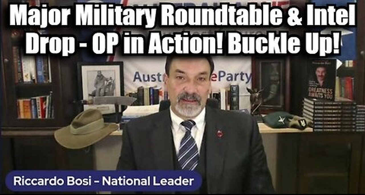 Riccardo Bosi - Major Military Roundtable & Intel Drop - OP in Action! Buckle Up!