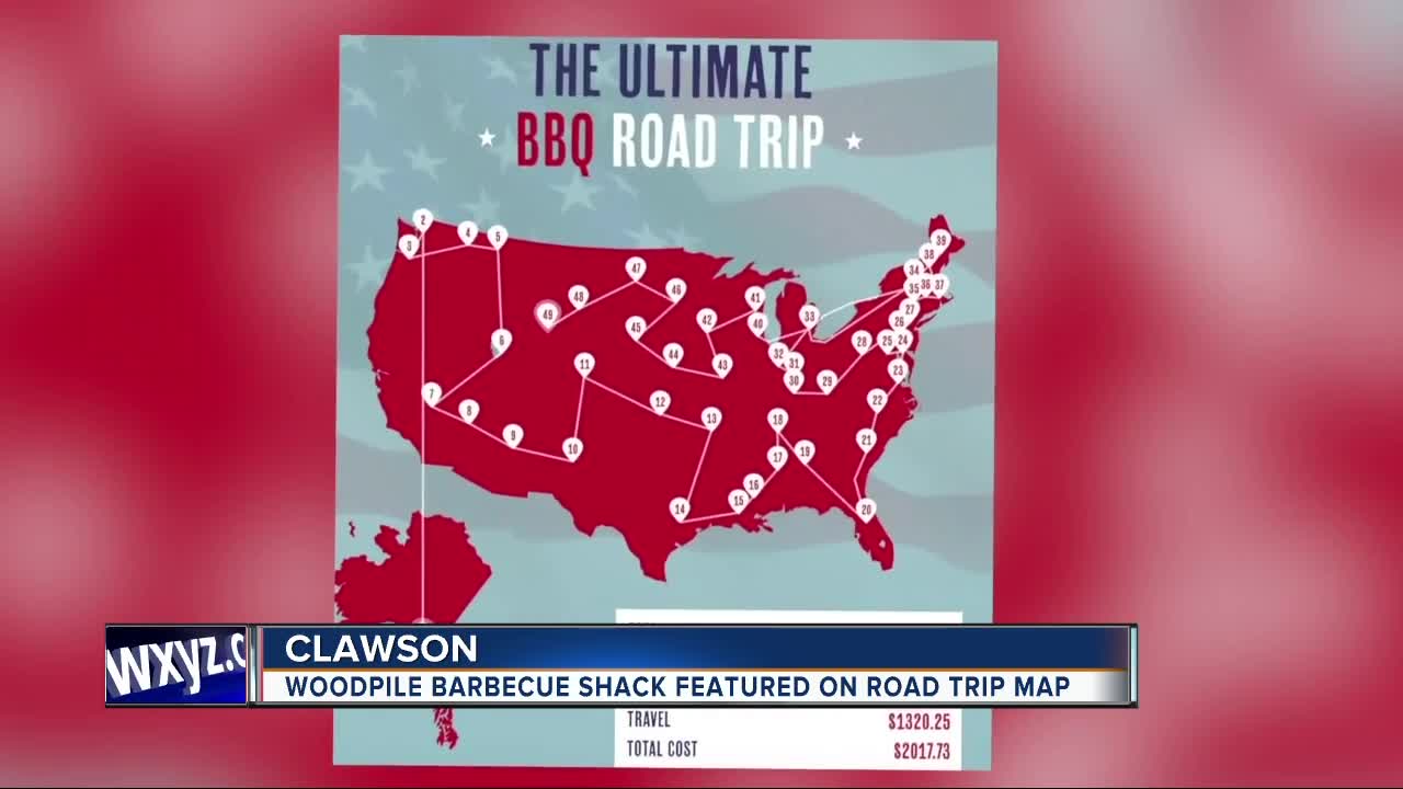 Clawson's Woodpile BBQ Shack is only Michigan eatery to make the Ultimate BBQ Road Trip