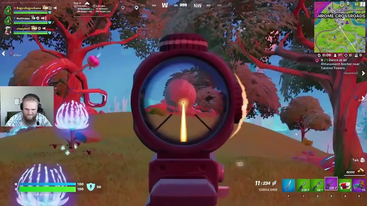 Clutchin up with our new friend Chan!