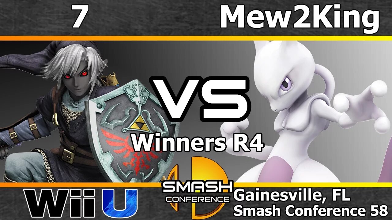 7 (Link) vs. COG MVG|Mew2King (Mewtwo) - Winners R4 - SC58