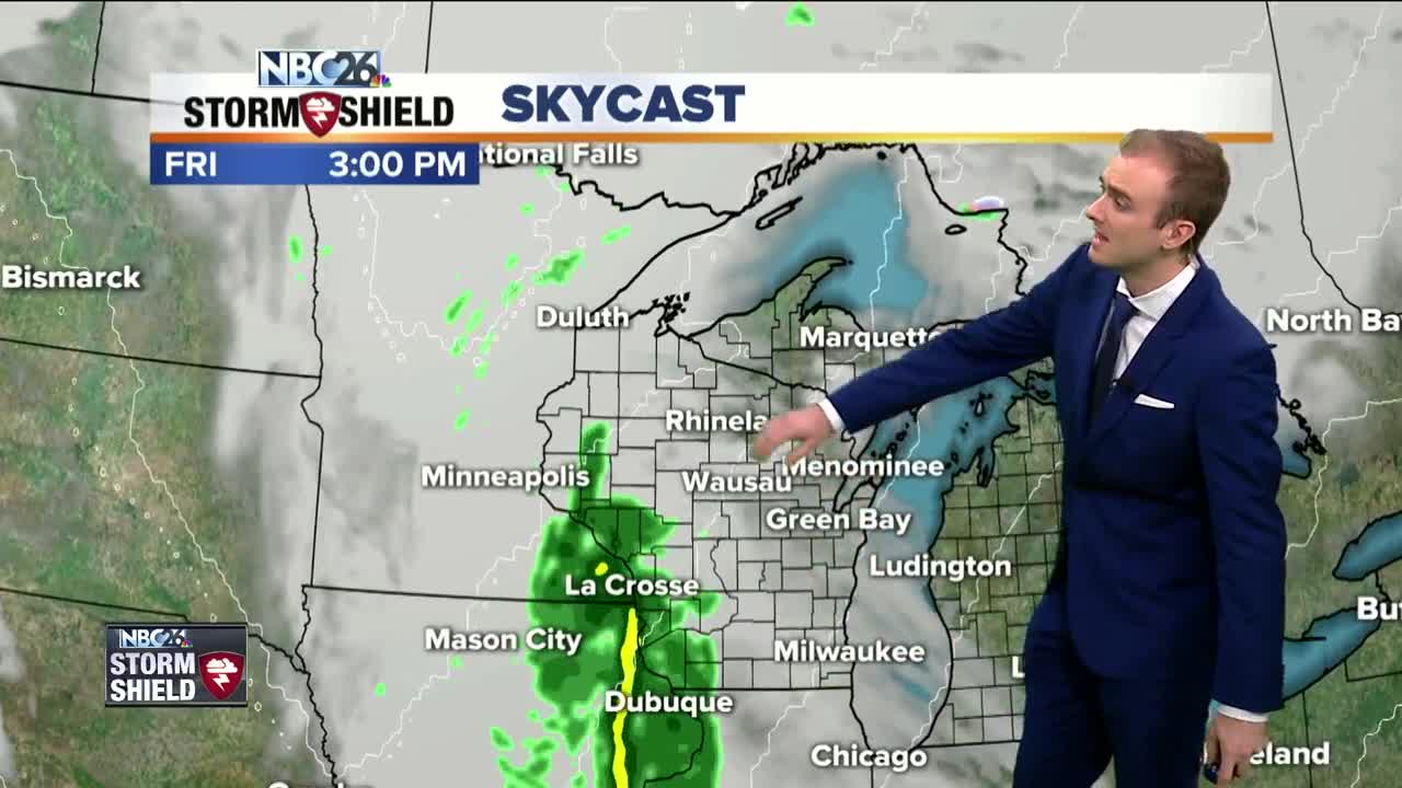 Gino Recchia NBC26 Storm Shield Weather Forecast