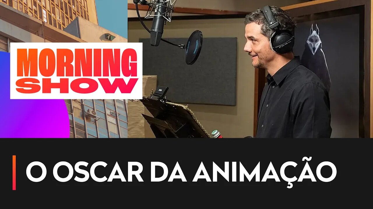 Ator Wagner Moura é indicado ao Annie Awards por personagem Lobo Mau em animação