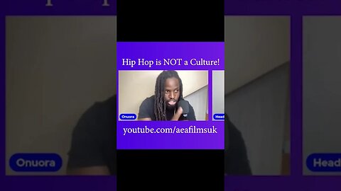 Hip Hop is NOT A Culture! #hiphop #hiphopculture #rapmusic #africa #bambataa #africanculture