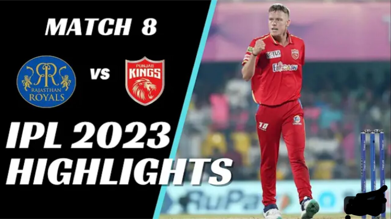 IPL 2023 Match 8 Highlights: Rajasthan Royals vs Punjab Kings