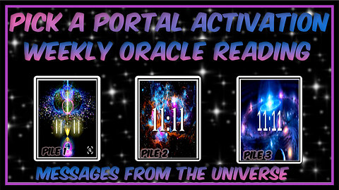 Pick A Card l Weekly Oracle Reading l Timeless Messages From The Universe 🌌⭐️🌠🌟