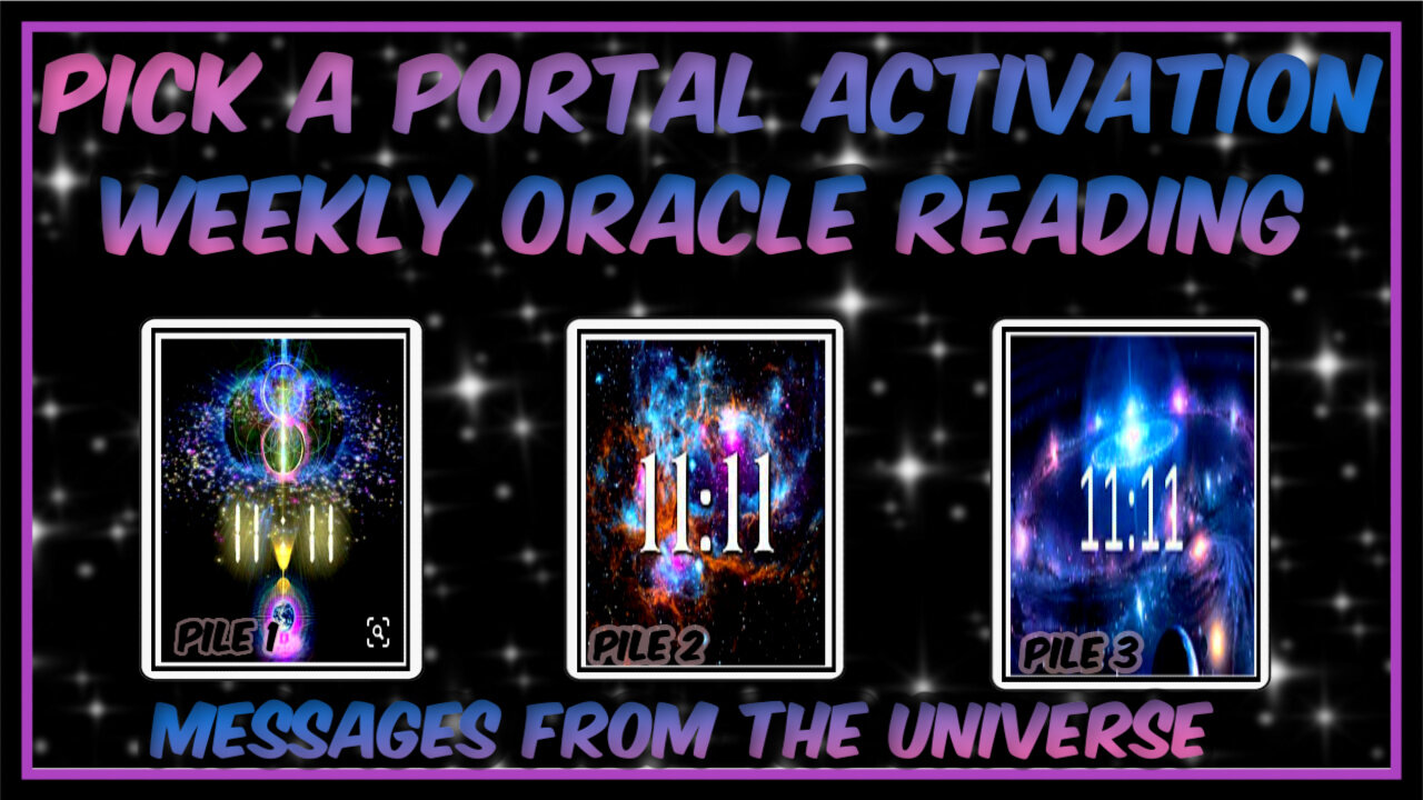 Pick A Card l Weekly Oracle Reading l Timeless Messages From The Universe 🌌⭐️🌠🌟