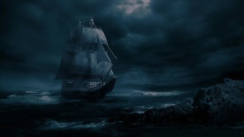 Relaxing Pirate Mystery Music for Writing - Ghost Ship of the Skeleton Seas ★589