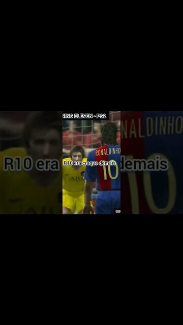 BATIDA DE PÊNALTI DO RONALDINHO GAÚCHO NO WINNING ELEVEN - PS2