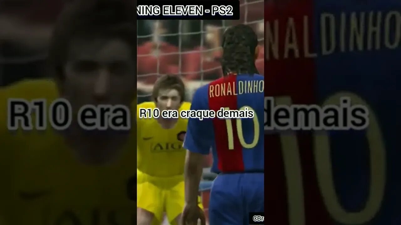 BATIDA DE PÊNALTI DO RONALDINHO GAÚCHO NO WINNING ELEVEN - PS2