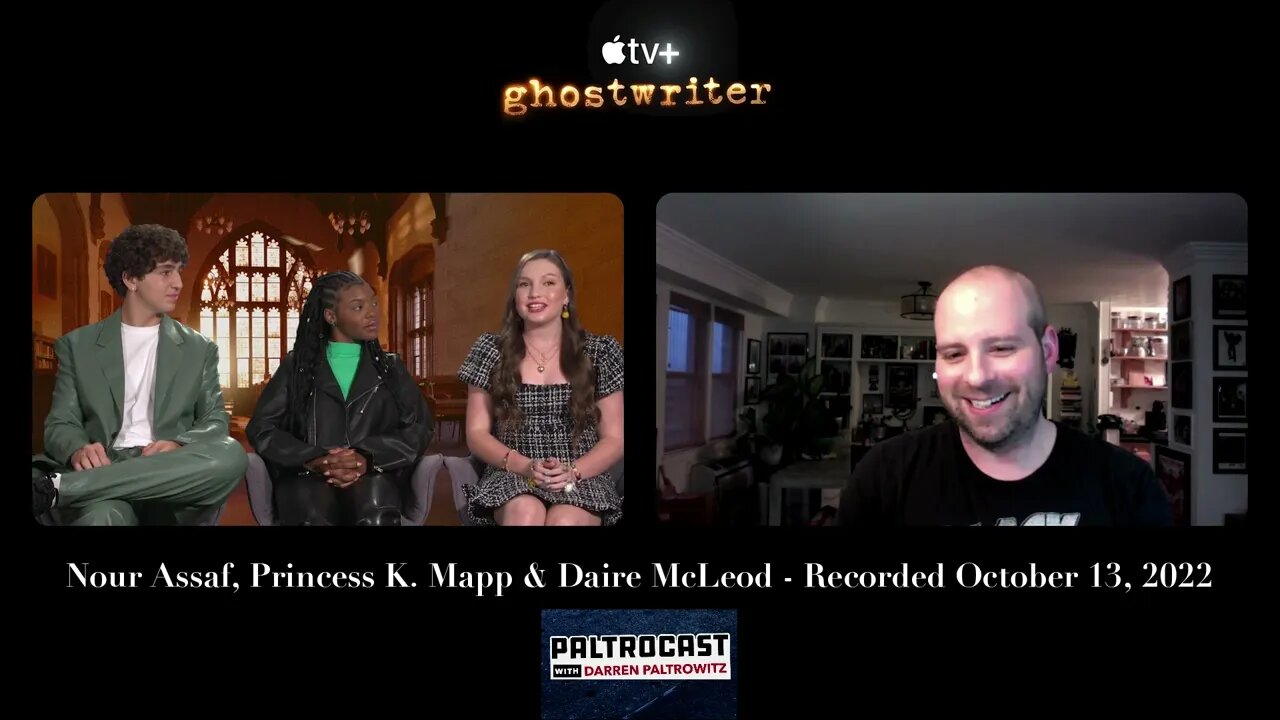 Nour Assaf, Princess K. Mapp & Daire McLeod ("Ghostwriter") interview with Darren Paltrowitz