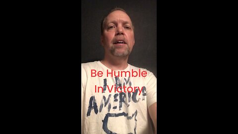 Humble In Victory ✌️ 🇺🇸 🙏