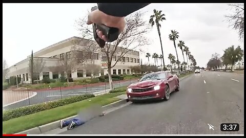 Fresno Officer Gets Shot in The Vest During Shootout With Armed Suspect