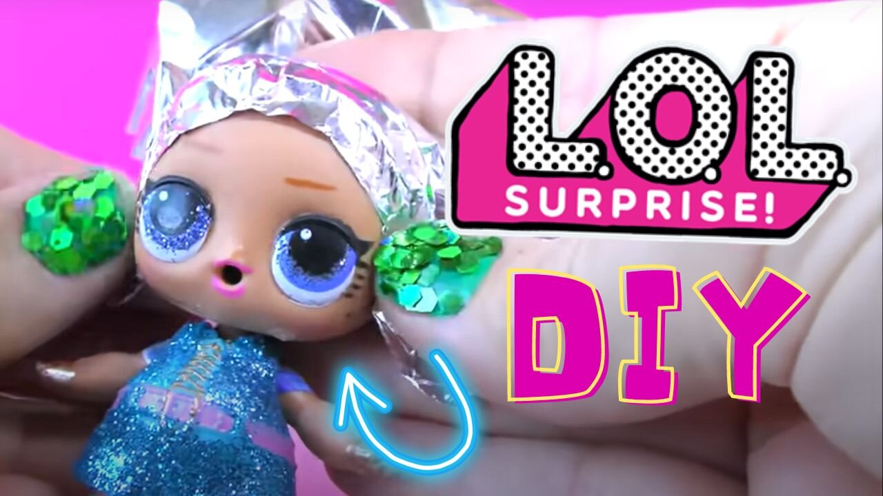 LOL DOLL WITH THE LONGEST HAIR IN THE WORLD !!! LOL HAIRGOALS !! Video for children.