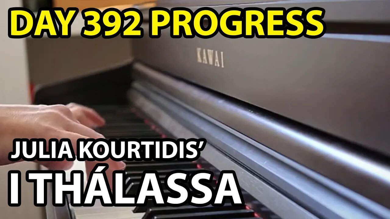 I Thálassa by Julia Kourtidis - Day 392 Progress